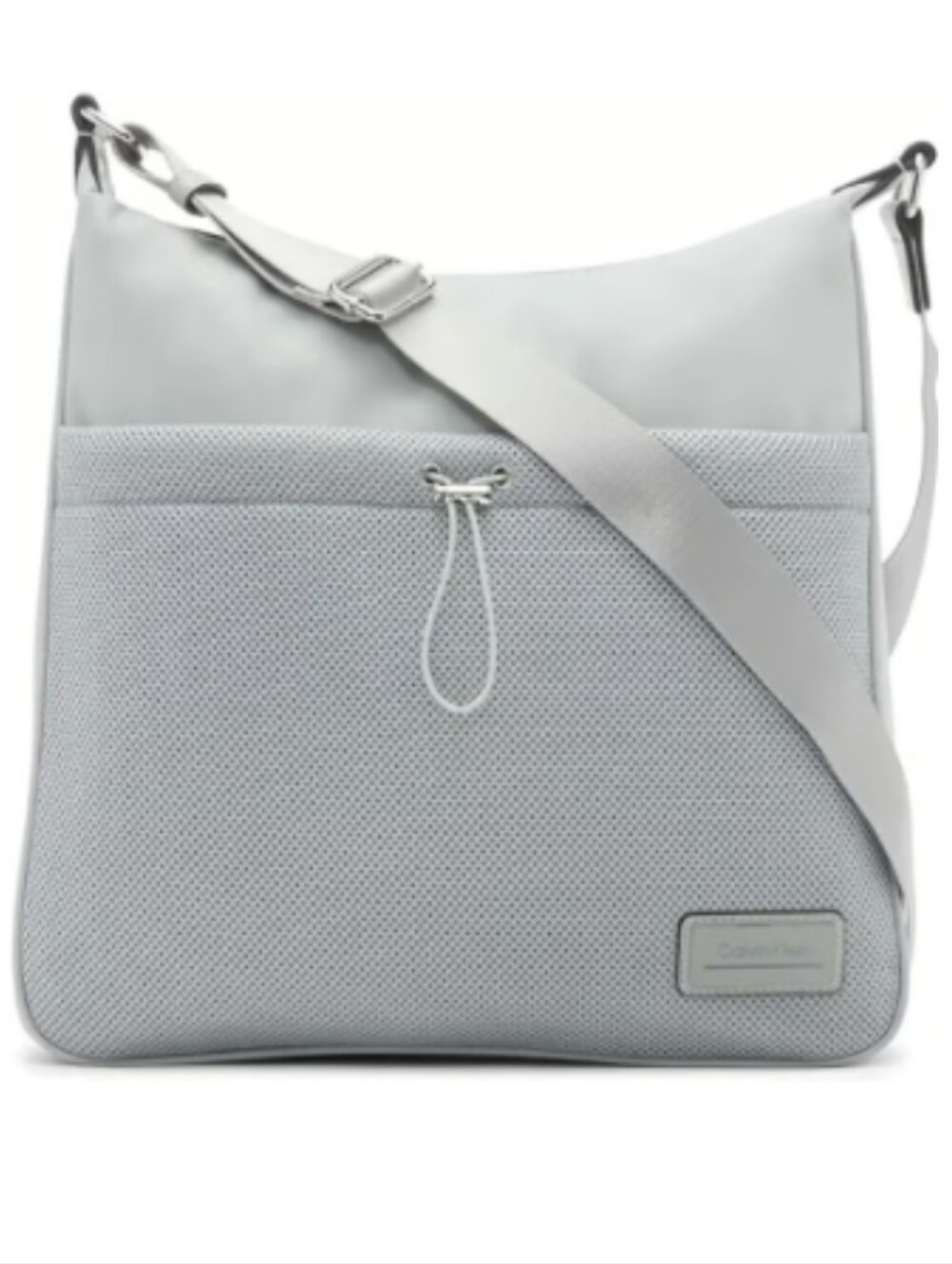 Calvin Klein Light Gray Jessie Crossbody Shoulder Bag